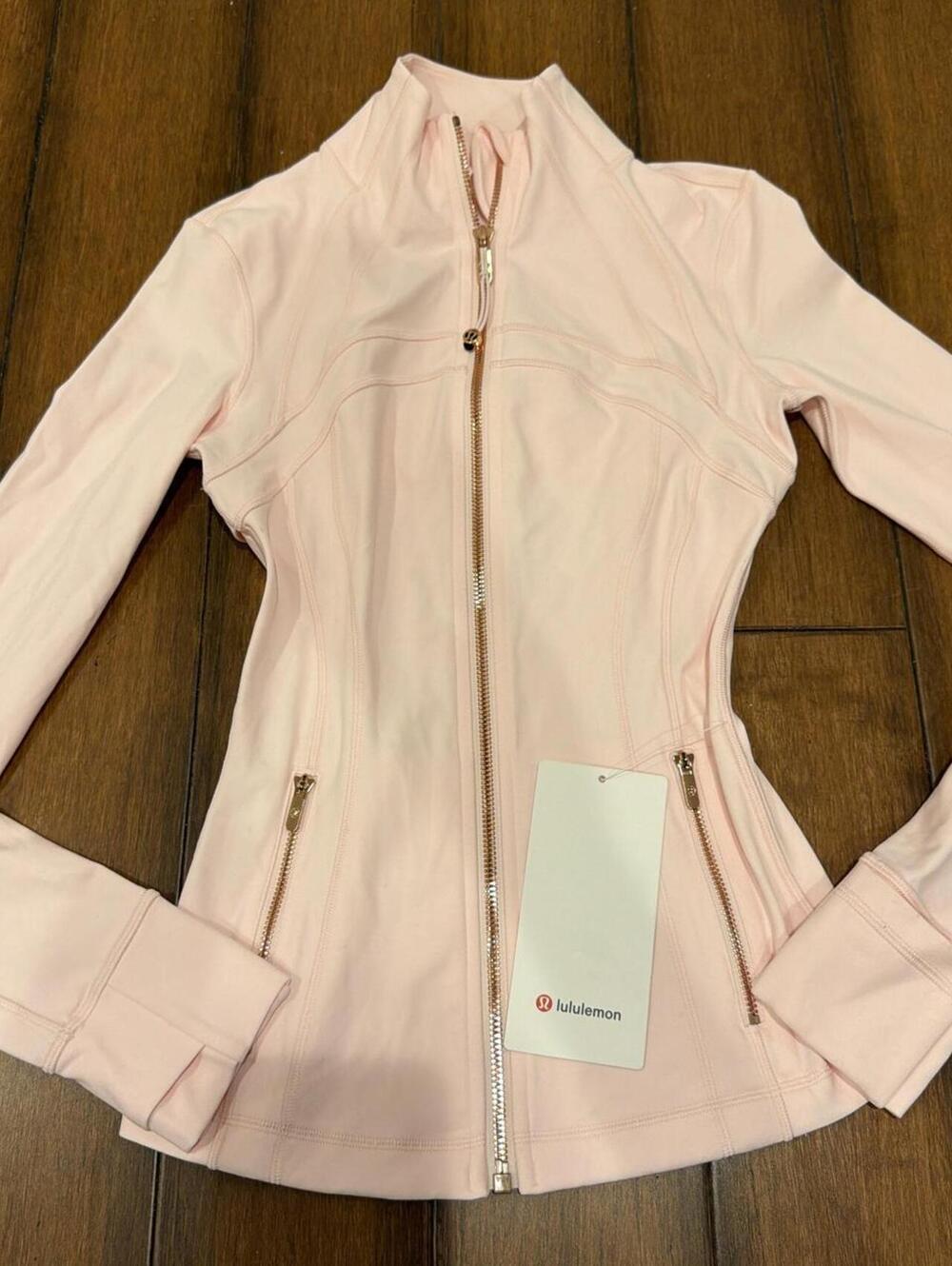 Lululemon Women's Pink Jacket size 2